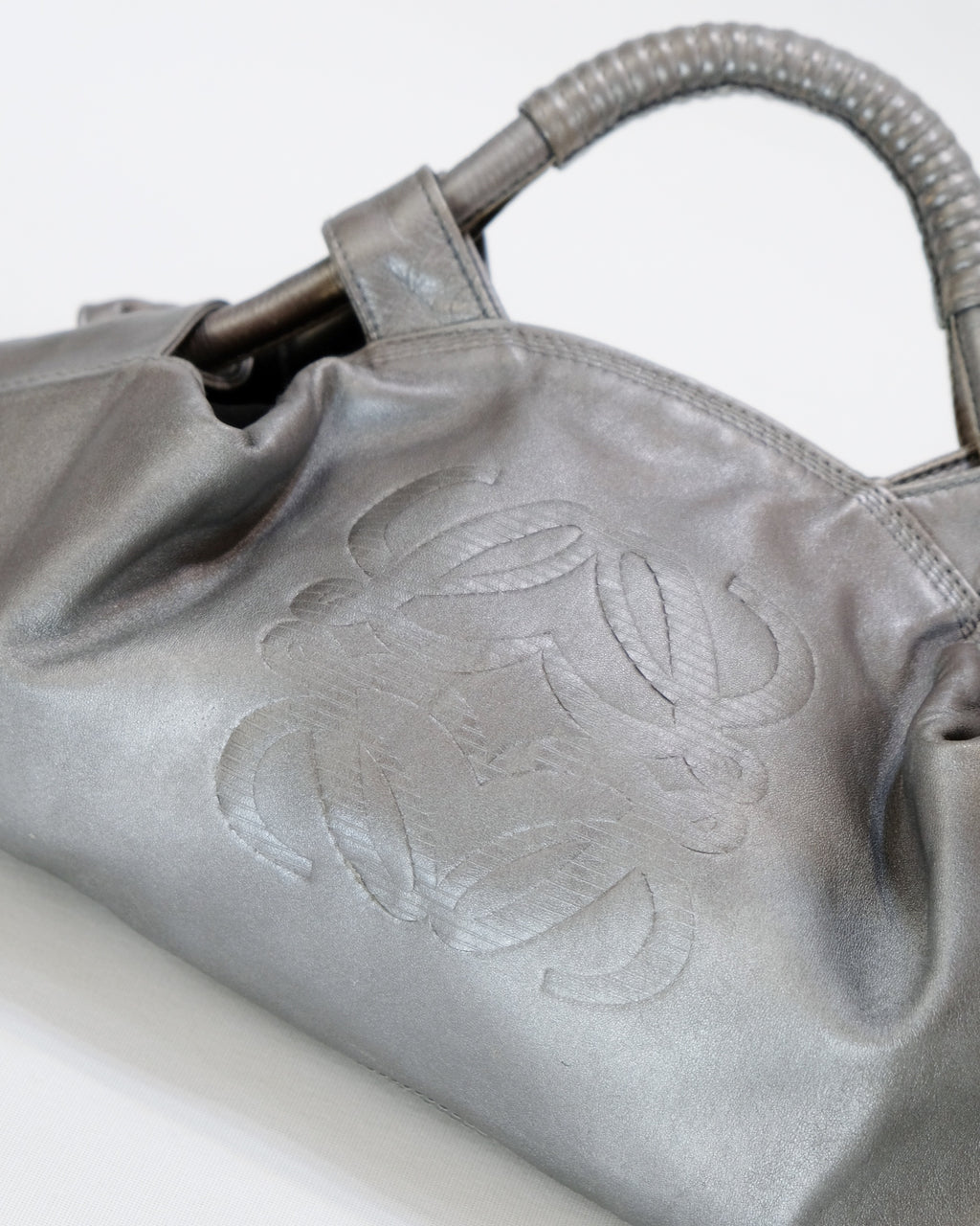 Loewe Silver Nappa Aire By Stuart Vevers 