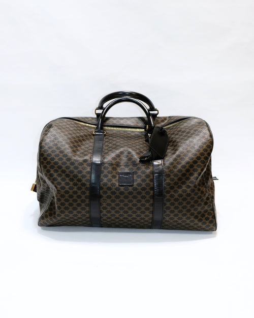 Celine Black Macadam Duffle Bag 