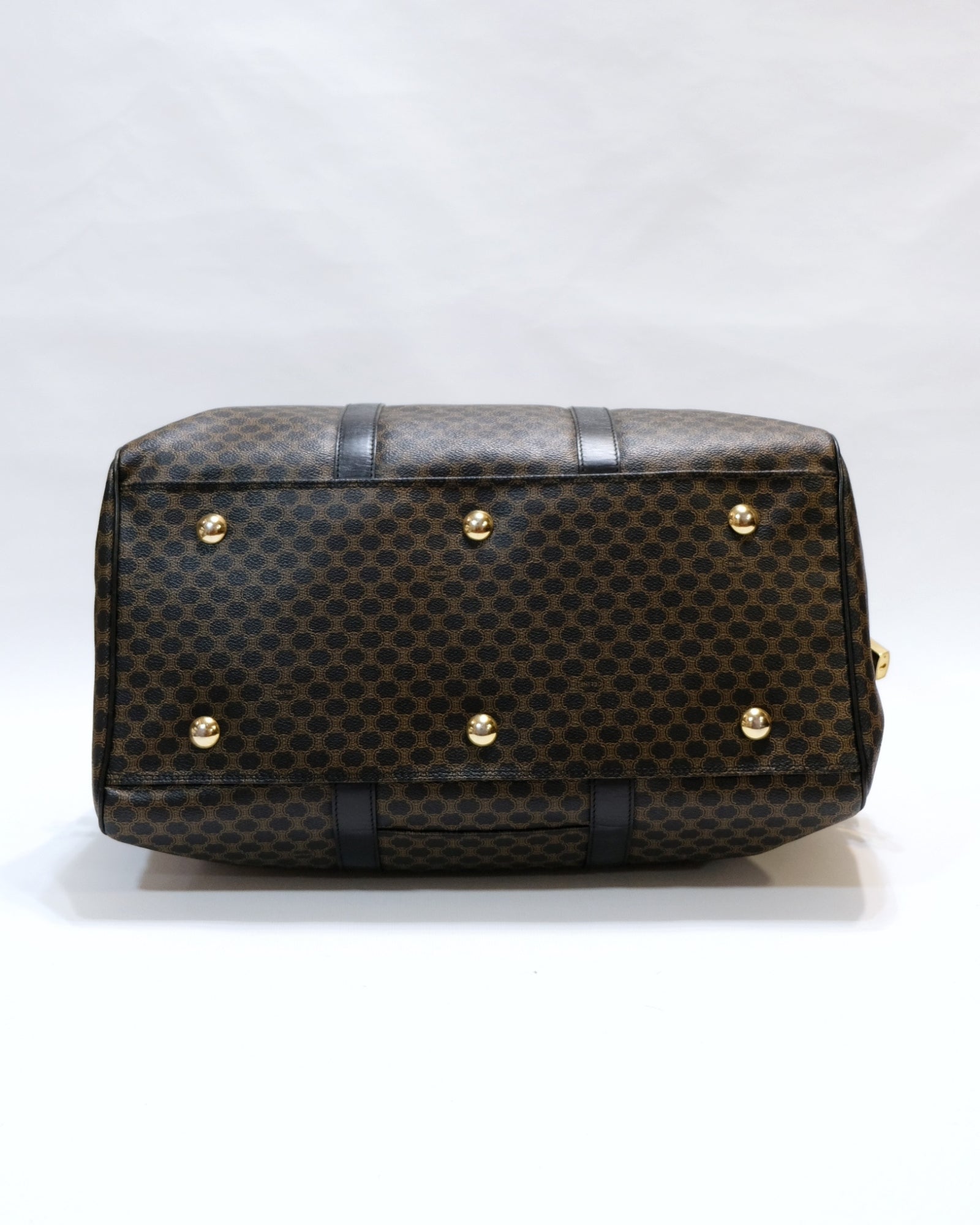 Celine Black Macadam Duffle Bag 