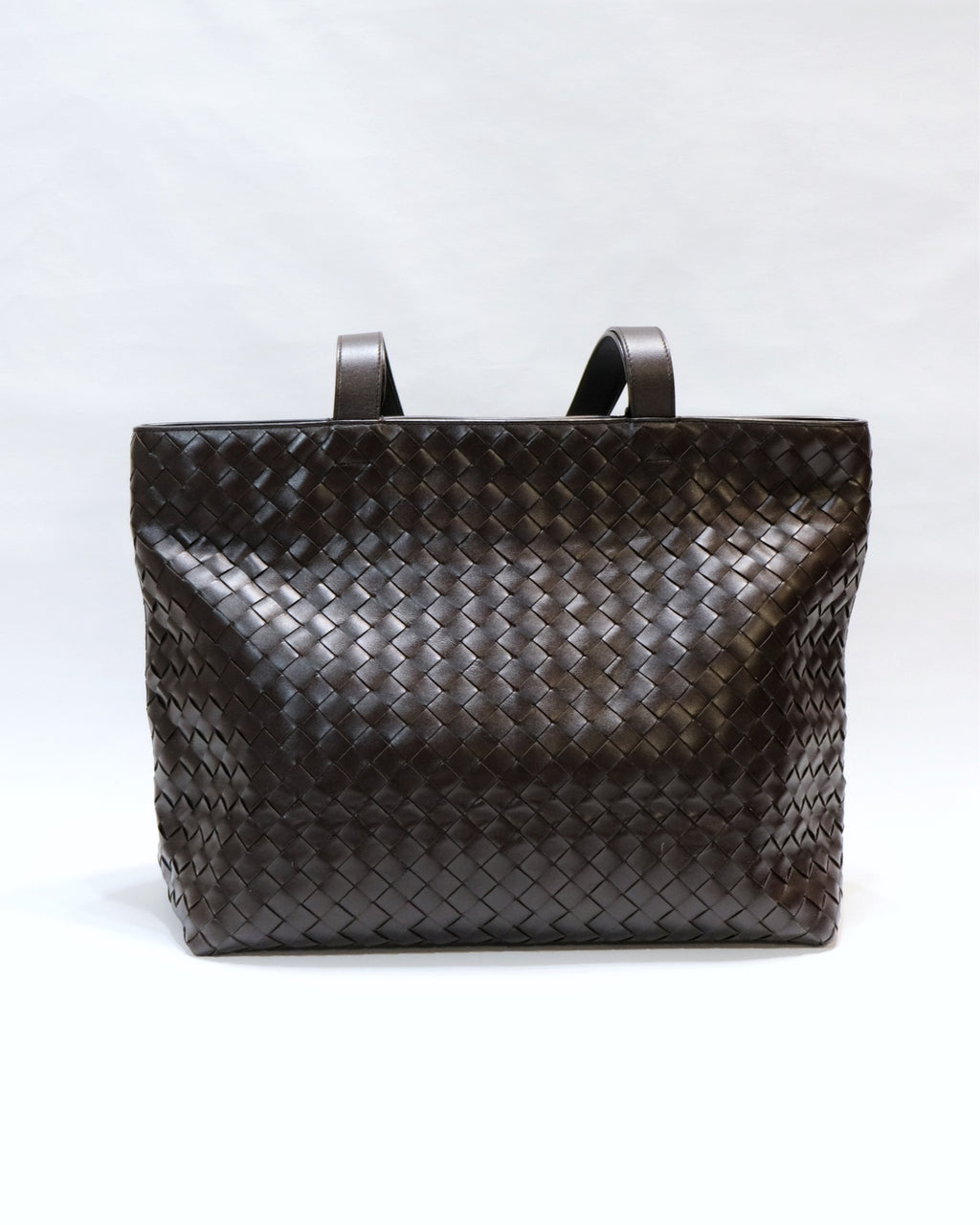 Bottega Veneta Intrecciato Leather Zipped Tote