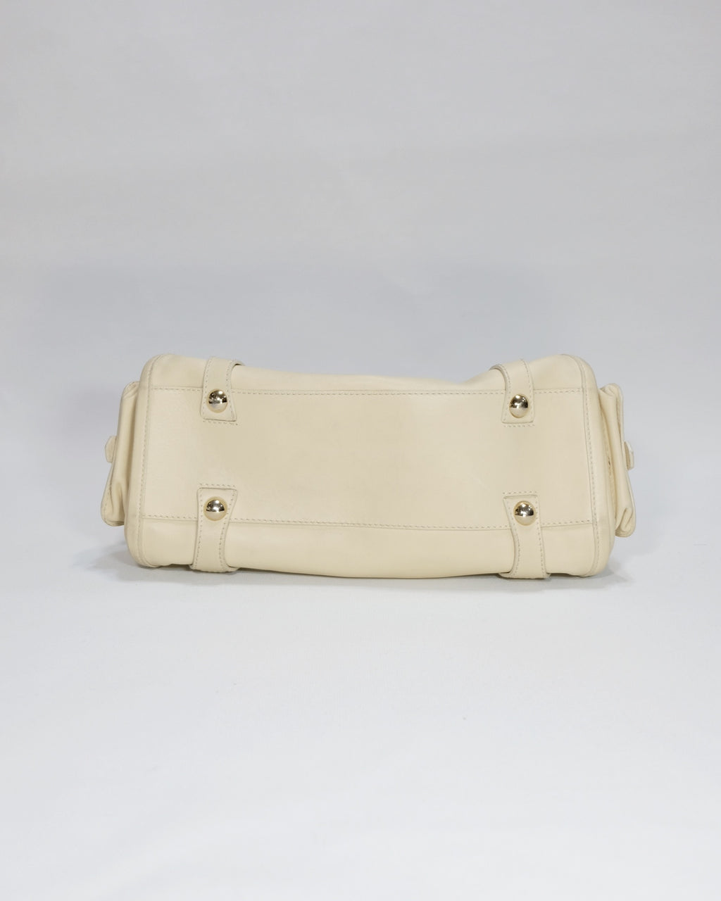 Vintage Rare Celine Ivory Triomphe Hangbag