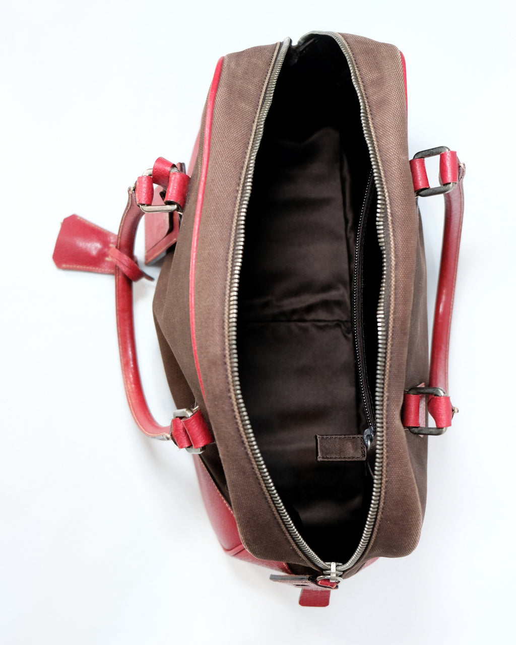Prada Red Bowling Bag