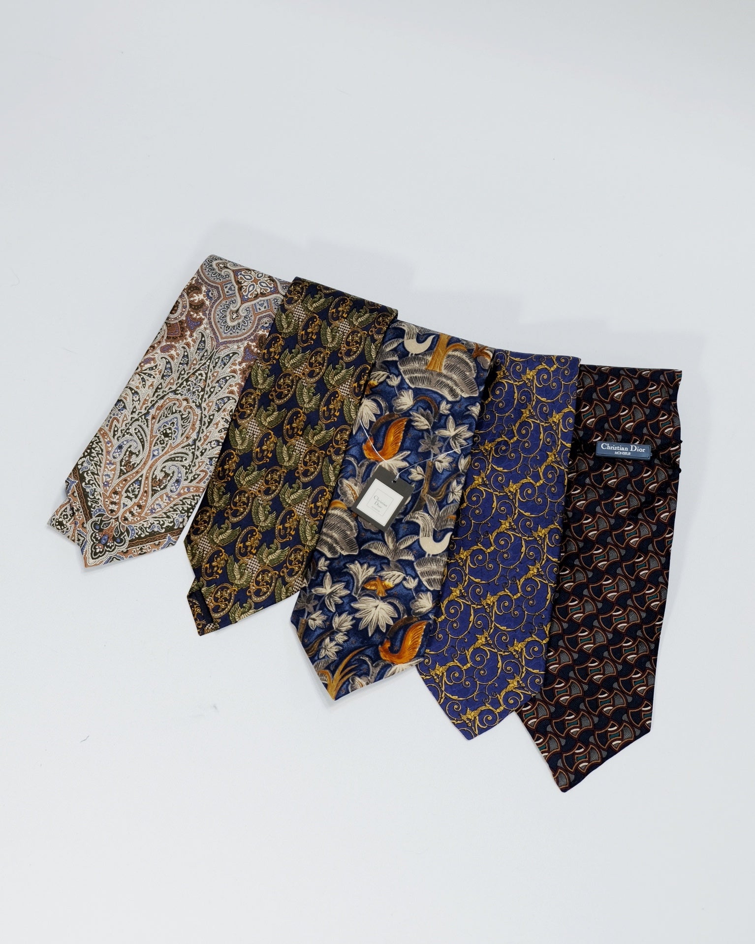 Dior Vintage Silk Ties