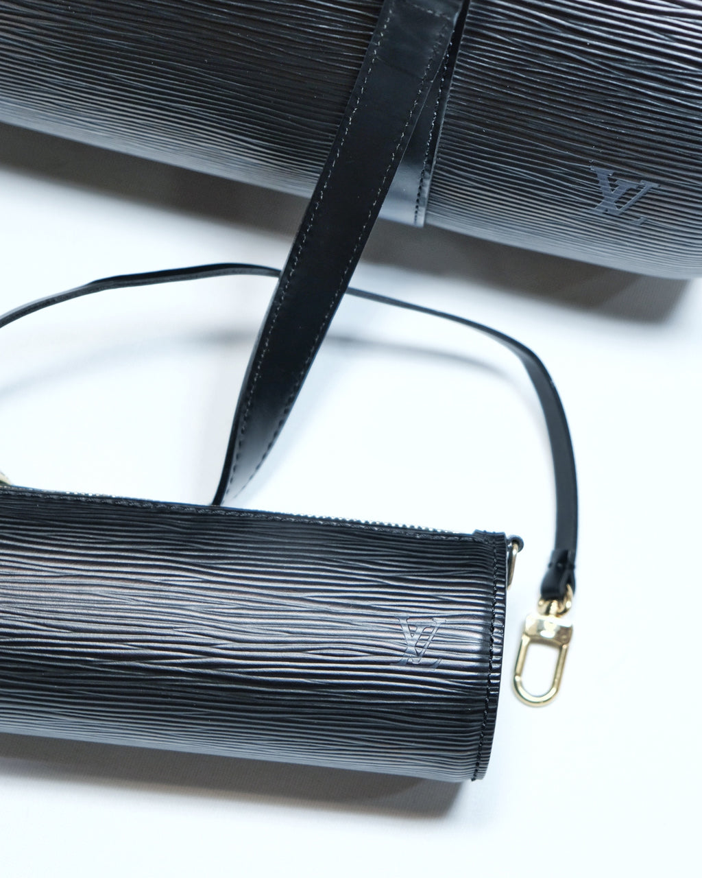 Louis Vuitton EPI Soufflot Bag with Mini Pouch