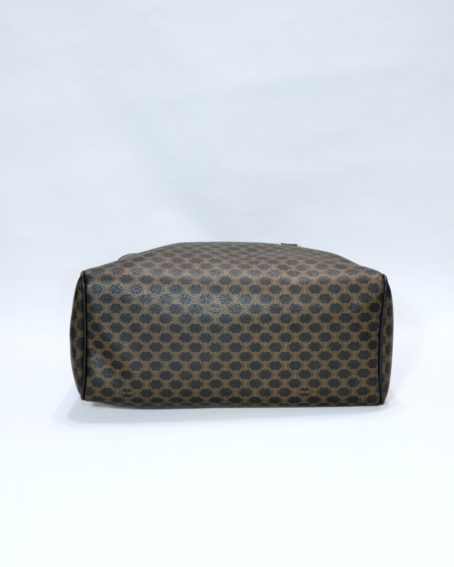 Celine Black Macadam Boston Bag