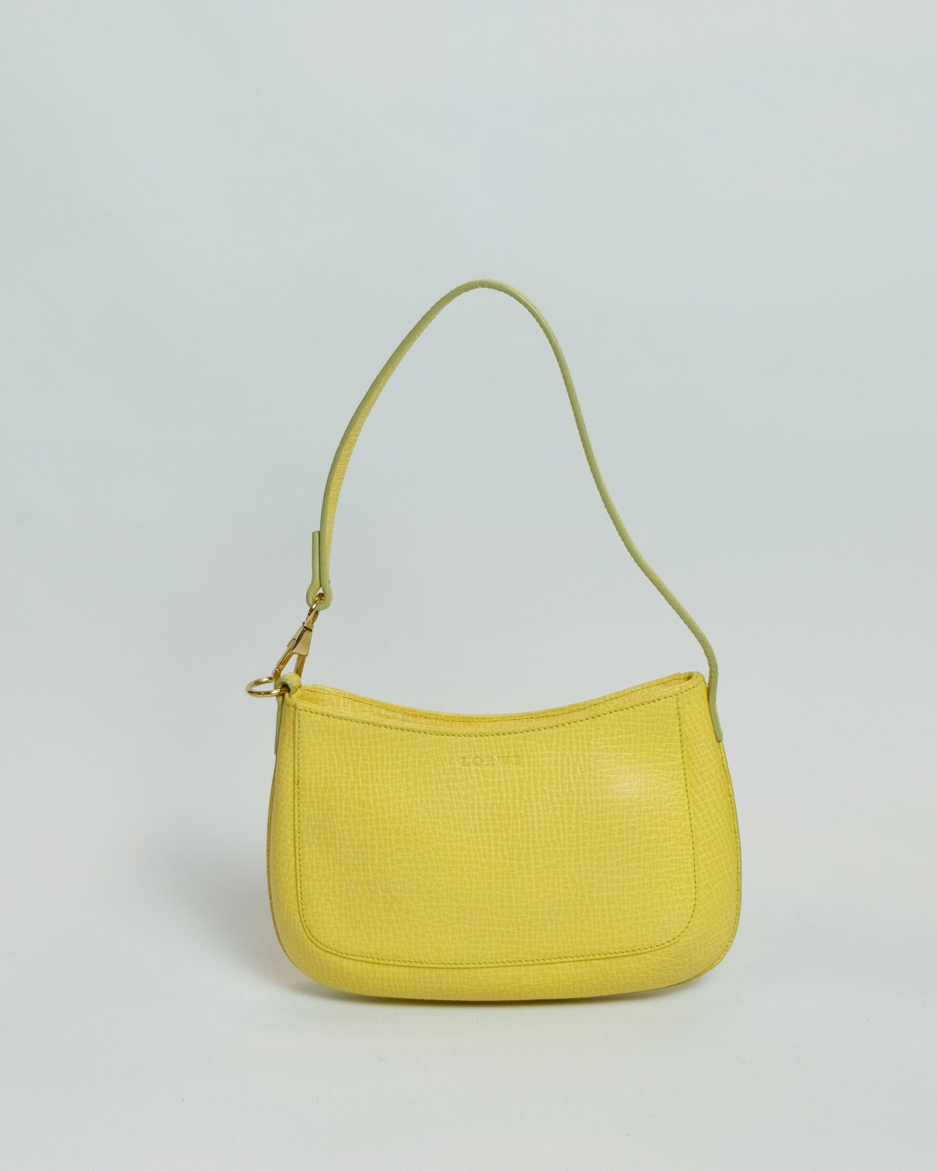 Loewe Lime Yellow Mini Shoulder Bag