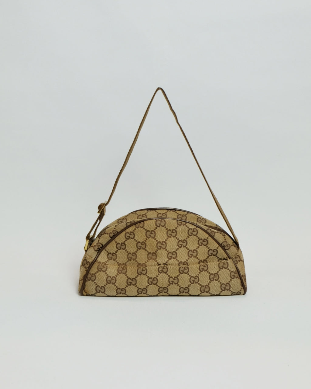 Gucci GG Canvas Monogram Half Moon Shoulder Bag