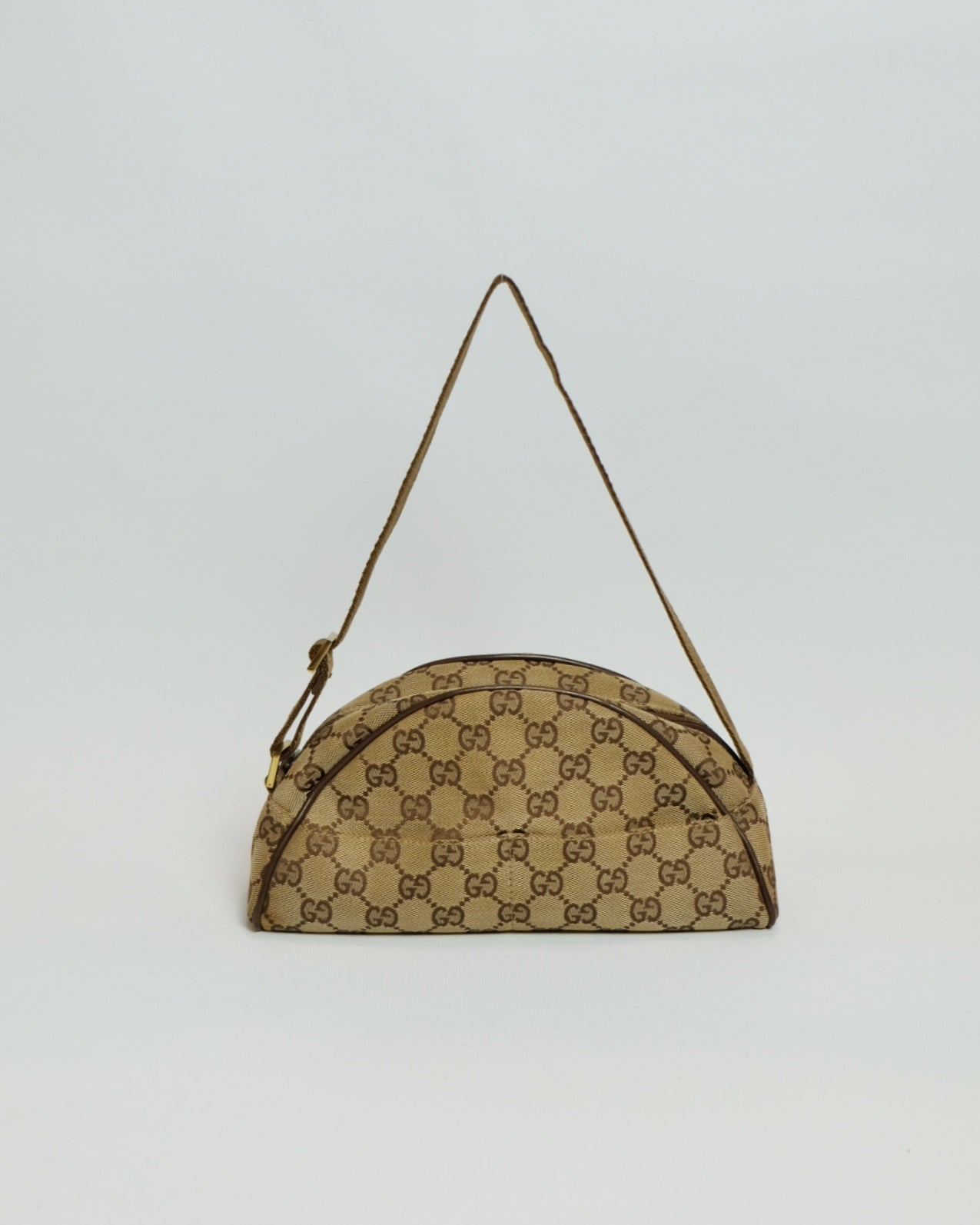Gucci GG Canvas Monogram Half Moon Shoulder Bag