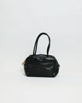 Loewe Mini Nappa Black Leather Bowling Bag